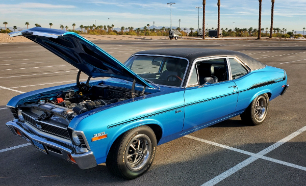 1972 Chevrolet Nova Engine Bay